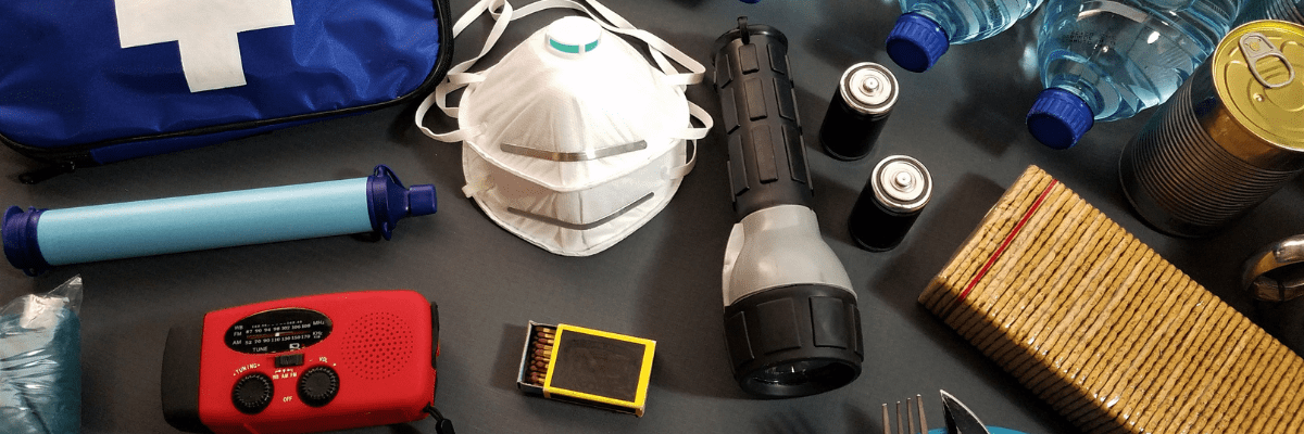 Emergency Preparedness Supplies Image