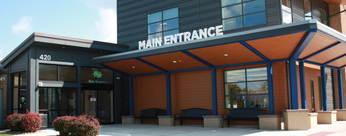 Erie County Health Department Front Entrance Image