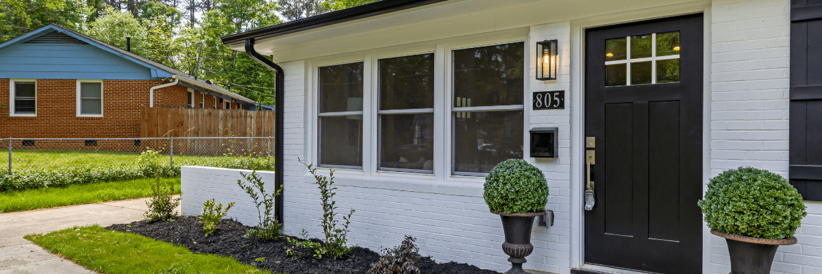 Lead Hazard Control & Healthy Homes Image of an exterior painted home