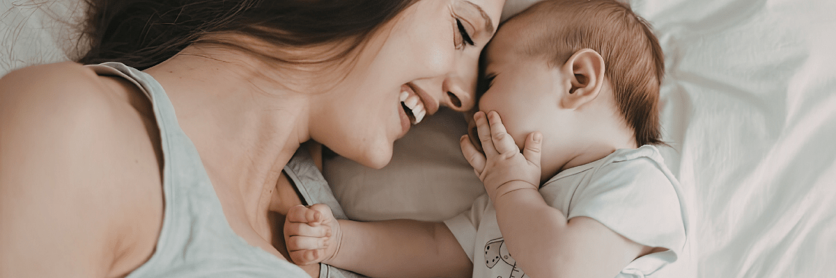 WIC Front Page Image of Mom and Baby